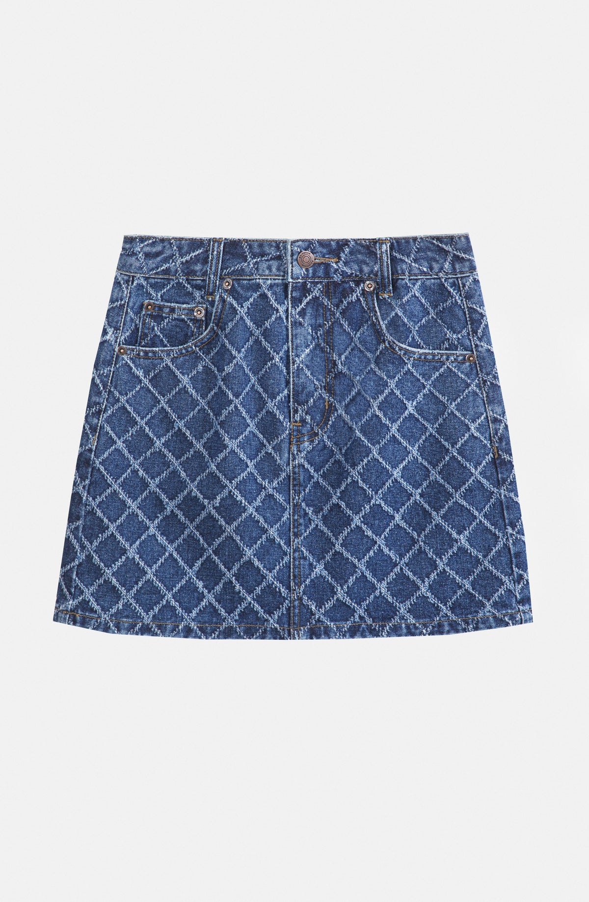 Falda Rombos Blue
