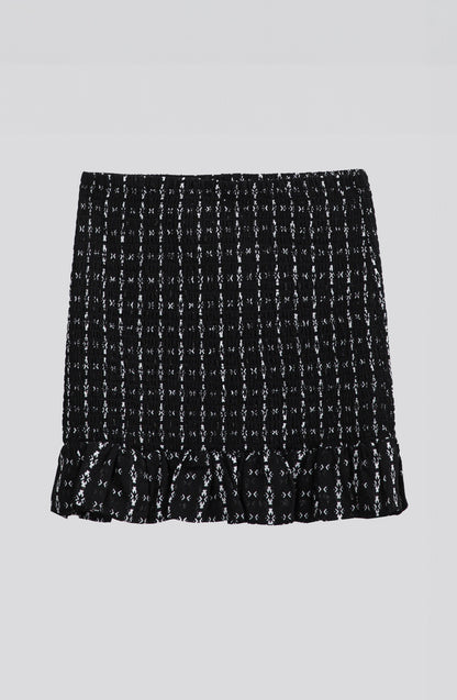 Falda Panal Black