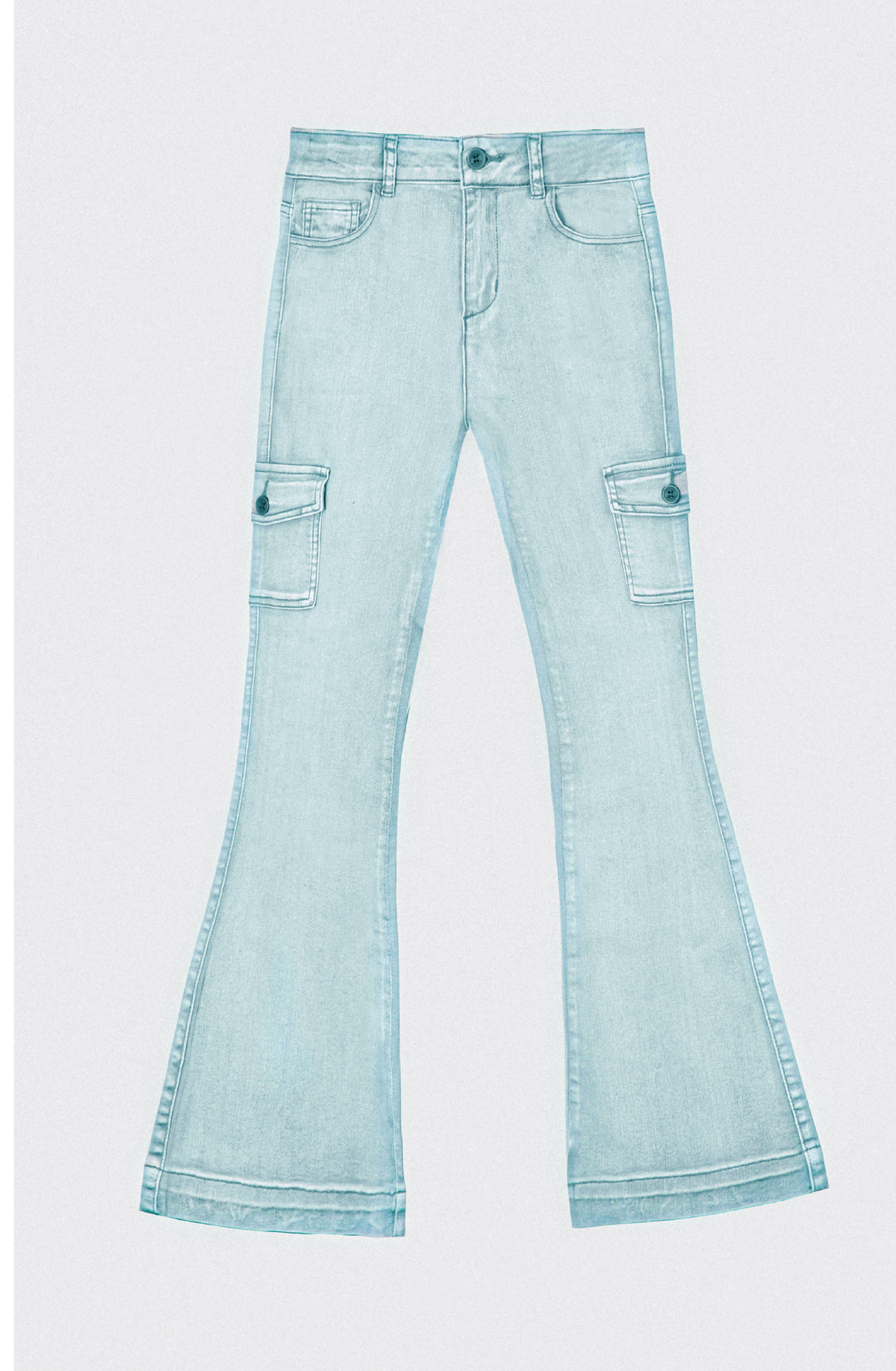 Pants Flare Green