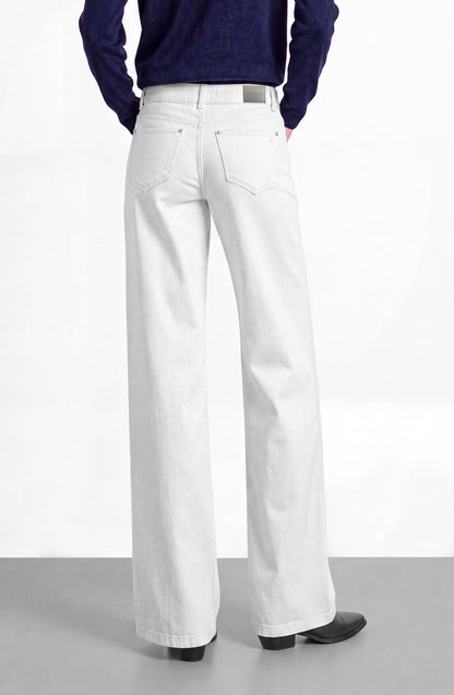 Pantalón Cinturón Pretina White
