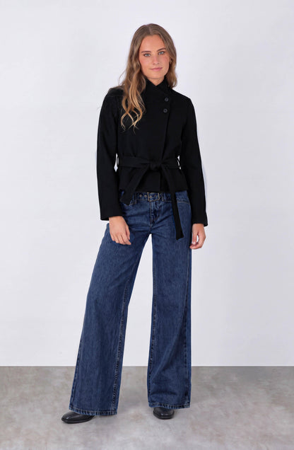 Pantalón Hebilla Tiro Bajo