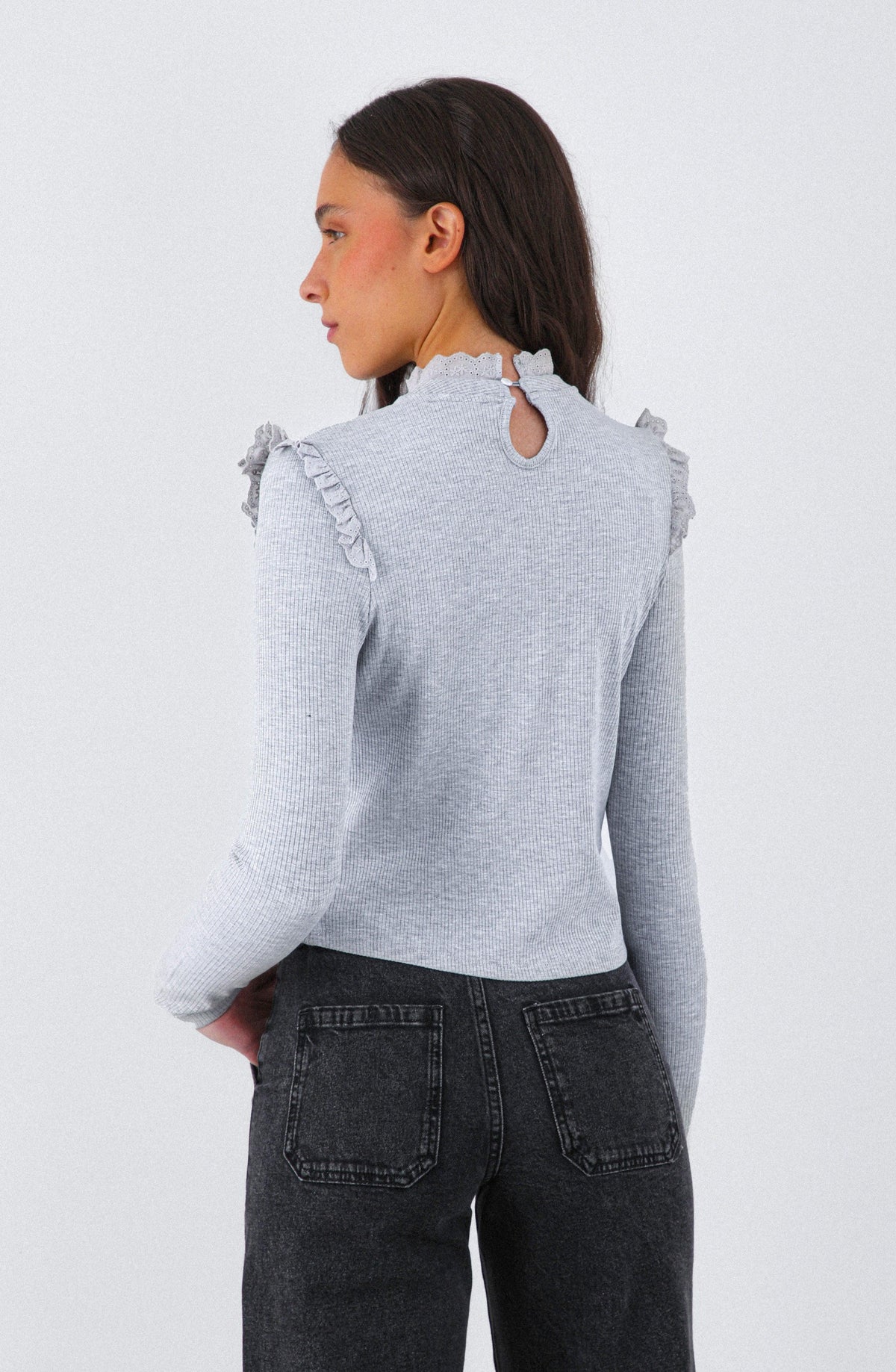 Camiseta Manga Larga Vuelos Gray