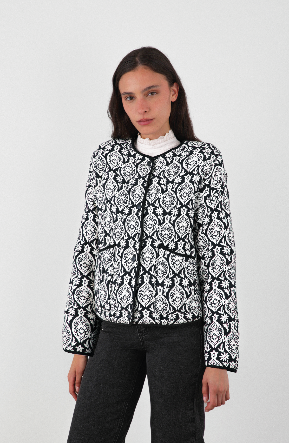 Chaqueta Acolchada Black