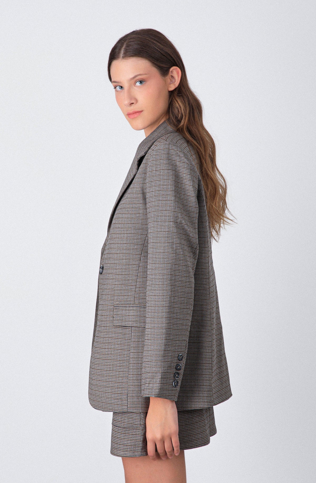 Blazer Tejido Brown