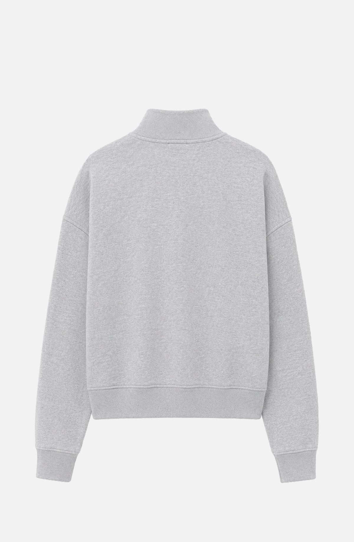 Sudadera Mid Zipper Grey