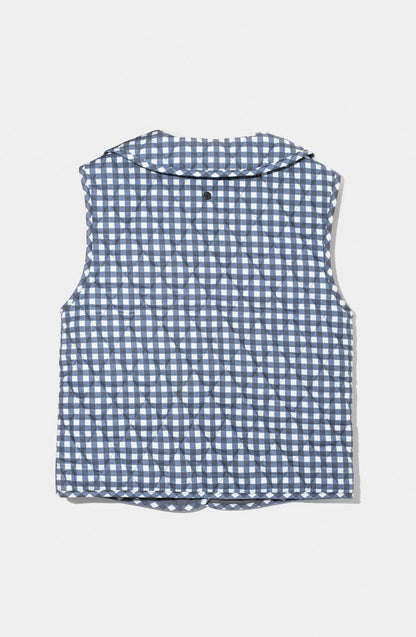 Quilted Vest Vichy
