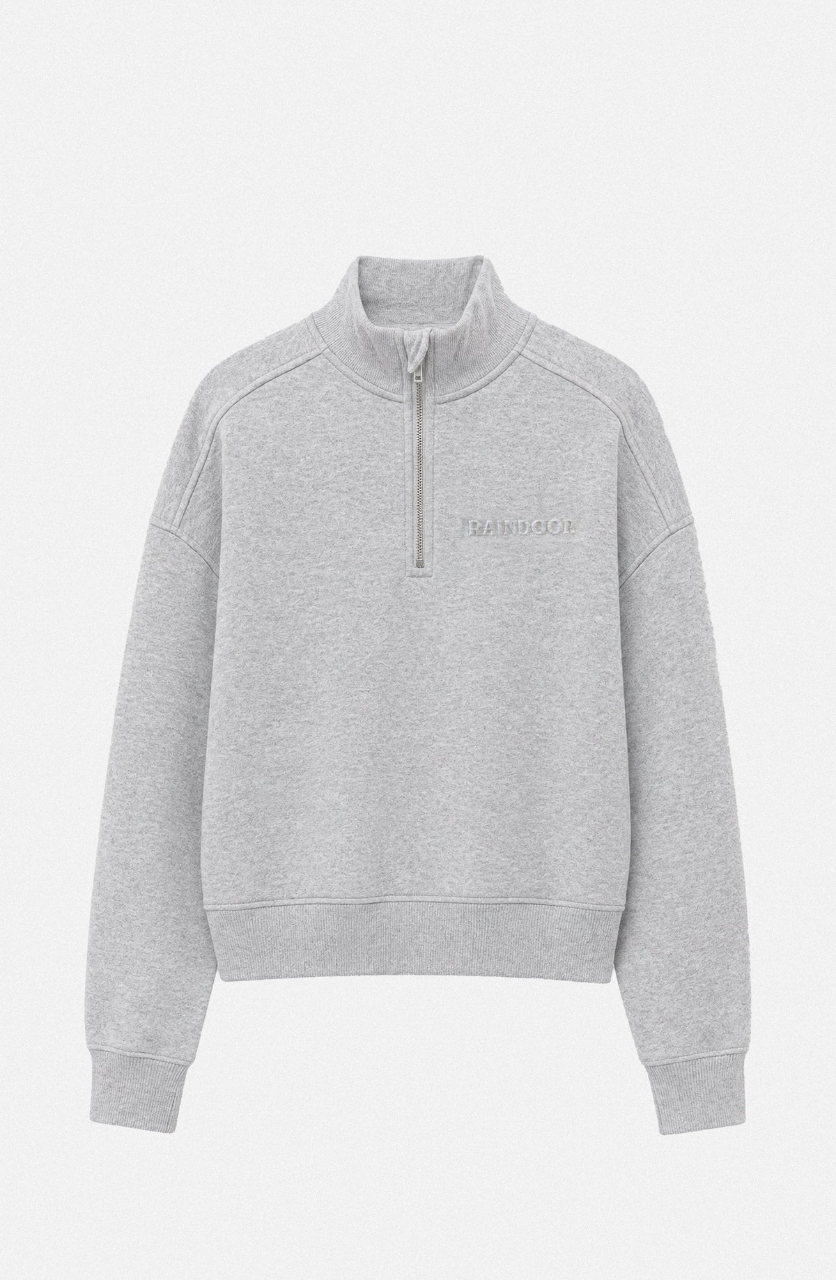 Sudadera Mid Zipper Grey