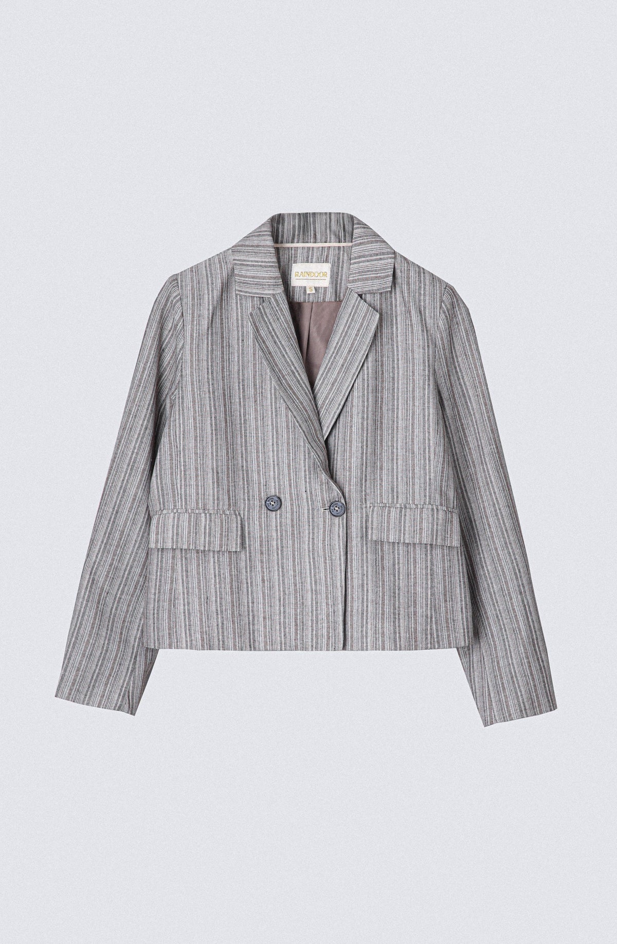 Blazer Corto Lurex Grey