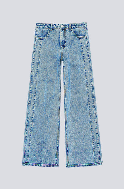 Pantalón Franja Estrella Blue